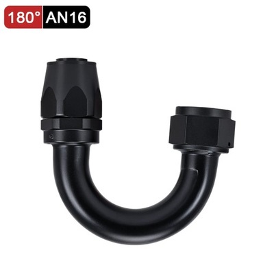 Universal Black AN4/AN6/AN8/AN10/AN12 Straight 0°/45°/90°/180° Degre~8517 