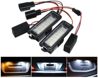 LED (СВІТЛОДІОД) ЛАМПОЧКИ НОМЕРНОГО ЗНАКА VW PASSAT R36 2005-2010