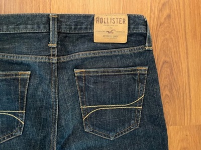 HOLLISTER ** SLIM STRAIGHT * W30 L32 * REWELACYJNE