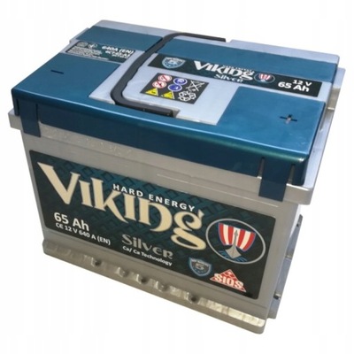 BATERÍA VIKING SILVER 12V 65AH 640A P+  