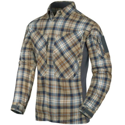 Koszula Helikon MBDU Flannel Ginger Plaid D/R XS