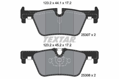 КОЛОДКИ ТОРМОЗНЫЕ BMW ЗАД F30 316-328/F20 114-125/F32 420-428 2530701