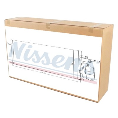 Радиатор кондиционера do chevrolet epica 2.0 2.5 фото №1