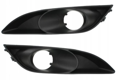 Toyota auris e15 решётка радиатора рамка решётка противотуманная фара l + p фото №1