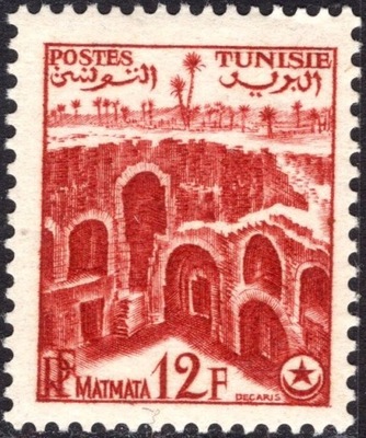 kol.franc.Tunisie 12 F.czysty **