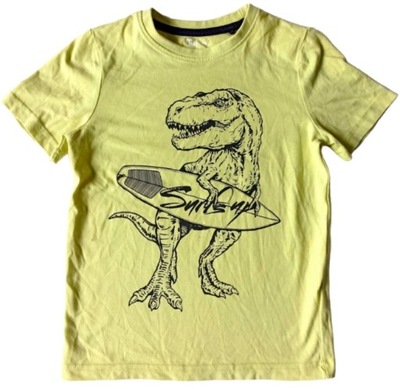 T-shirt koszulka TU Dinozaur Rex 116 5-6