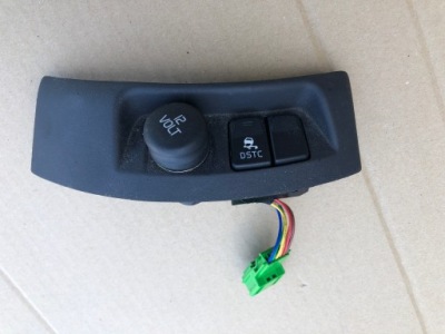 Роз'єм прикурювача volvo s40 v50 dstc перемикач фото №1