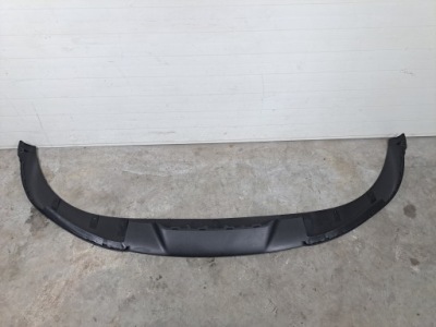 Porsche taycan 9j1 спойлер накладка бампера перед фото №1