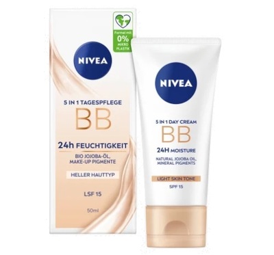 Krem BB Nivea 5w1 odcień jasny