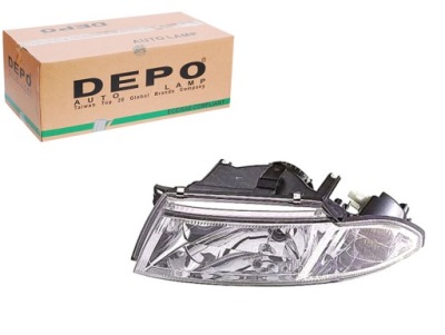 Depo фара mitsubishi carisma h4 98-06 le prze фото №1