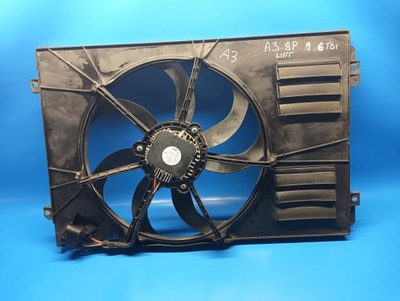 VENTILADOR DEL RADIADOR CUERPO AUDI A3 8P RESTYLING VW GOLF VI 1.6 TDI  