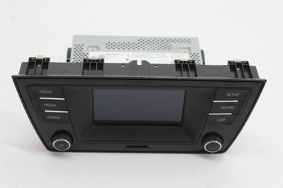 Skoda fabia iii радіо оригінал 6v0035871d фото №1