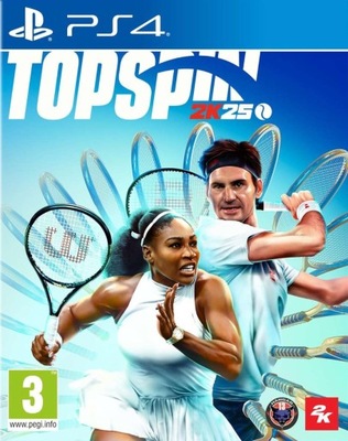 TopSpin 2K25 PS4 Playstation 4 Tenis NOWA FOLIA