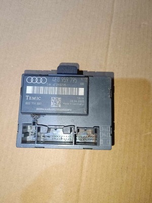 4F0959795 MÓDULO DE PUERTA IZQUIERDO PARTE TRASERA AUDI A6 C6  