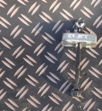 Lexus rx 300 350 400h обмежувач двері правий задня фото №1