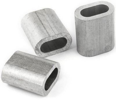 Zacisk aluminiowy tulejkaDoLinZłączka r.10mm 10szt