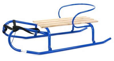 SANKI Z OPARCIEM METALOWA SANKA dla dzieci