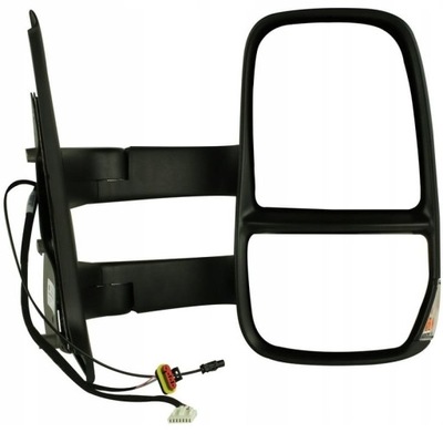 MIRROR RIGHT LONG ELECTRICAL 10PIN IVECO DAILY 06-  