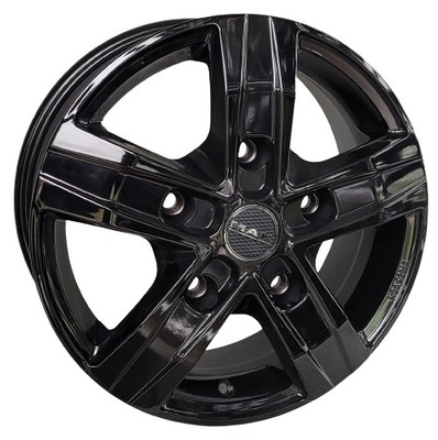 LLANTAS MAK 16 RENAULT MASTER 4 5 OPEL MOVANO 3 5X130 89,1 NEGRO  