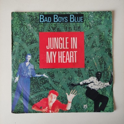 BAD BOYS BLUE - JUNGLE IN MY HEART - Single LP -