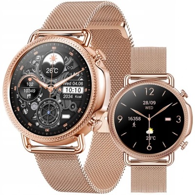 Zegarek SMARTWATCH Rubicon - RNBE74 rosegold