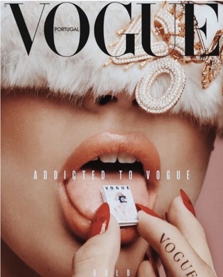 Naprasowanka Vogue styl moda piękno 12