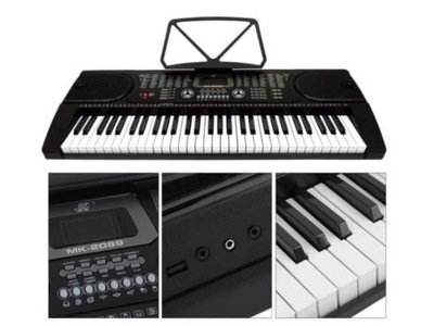 Keyboard Organy 61 Klawiszy Zasilacz MK-2089 - ORY