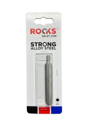 ROOKS LONG BIT 10 MM (3/8" ) HEX 5 MM X 75 MM, S2