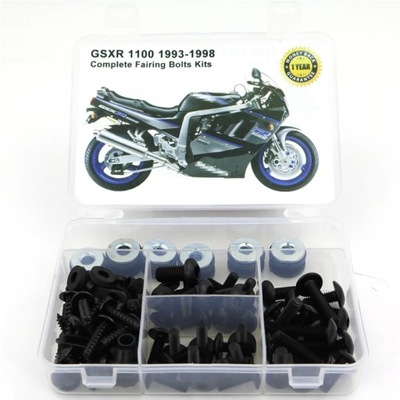 FOR SUZUKI GSXR 1100 1993 1994 1995 1996 1997 1998 KOMPLEKTAS PILNUTINIAI APTAKAI 