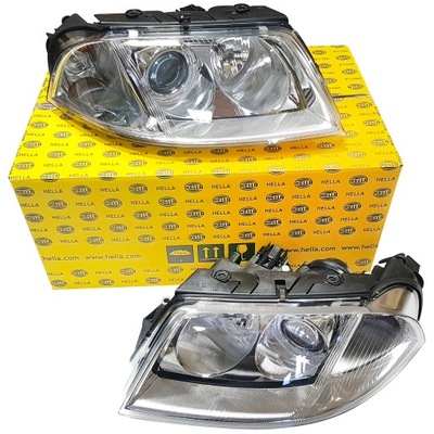 Hella фары левый правый kpl vw passat b5 fl фото №1