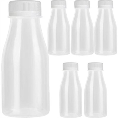 Butelkowane plastikowe przezroczyste butelki do