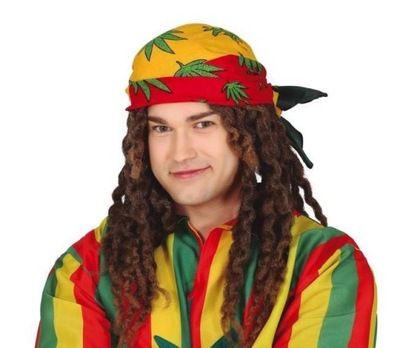 CHUSTA JAMAJSKA REGGAE JAMAJKA RASTA MARIHUANA