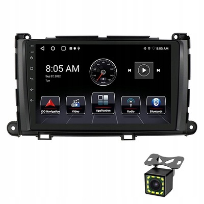 RADIO GPS TOYOTA SIENNA 2010-2014 ANDROID 2/32GB  