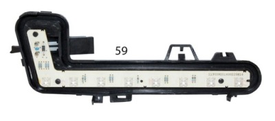 Панель освітлення led ліхтарі  renault laguna ліва фото №1