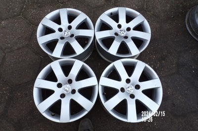 LLANTAS 16 PEUGEOT 208 2008 3008 5008 7JX16 ET32 4X108 ORIGINAL  