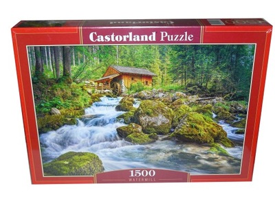 Puzzle Castorland 1500 el - Watermill - Młyn wodny