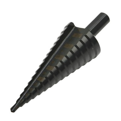 Wiertło stożkowe HSS 4-32mm TiAlN stopniowe Geko G38562