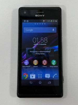Smartfon Sony XPERIA M 1 GB / 4 GB 3G czarny (82/24)