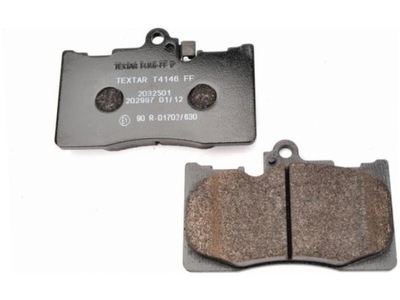 Гальмівні колодки перед textar 2032501 фото №1