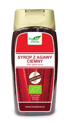 Syrop z agawy CIEMNY bezglutenowy BIO 350 g (250 m