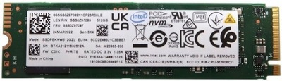 Dysk SSD Intel SSDPEKNW512GZL 512GB M.2 PCIe