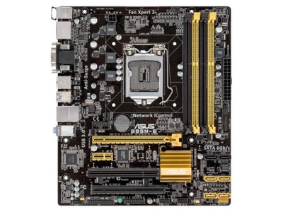 PŁYTA GŁÓWNA Z PROCESOREM ASUS B85M-E + INTEL I7 4770 S1150 HDMI DP