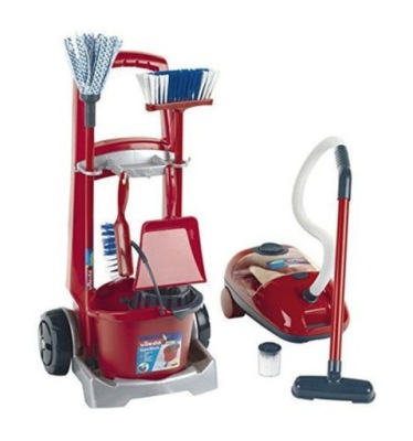 Wózek do sprzątania z odkurzaczem