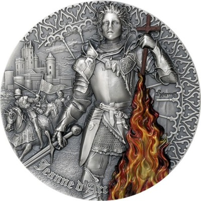 5 $ Joanna D'Arc, Seria: Bohaterki, Srebrna moneta
