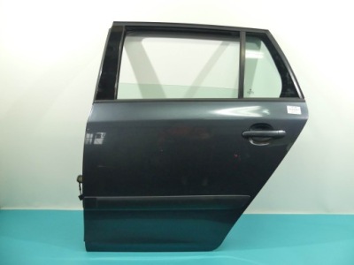 Дверь задняя левая skoda fabia ii kombi 9759 фото №1