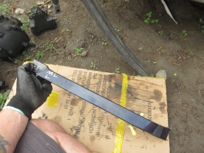 Накладка под фара левая ml163 1638260177 цвет 359 ? фото №1