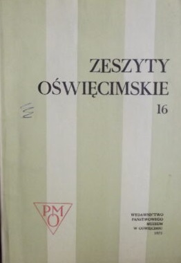 Zeszyty Oświęcimskie 16 Kazimierz Smoleń