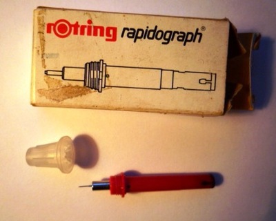 Rotring rapidograph tuszograf końcówka 0,18mm