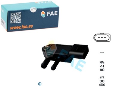 SENSOR DE PRESIÓN GASES DE ESCAPE AUDI A3 A4 B8 A6 C7 Q3 TT SEAT ALHAMBRA  