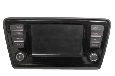 Skoda octavia iii радіо дисплей 5e0919605h фото №1